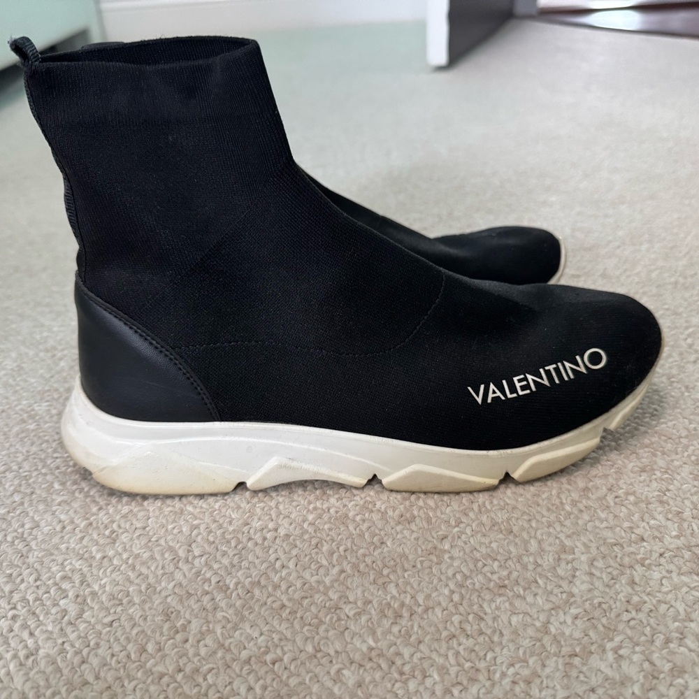 Valentino Black Sock Sneakers
